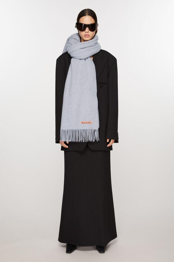 (image for) Safe Fringe wool scarf - oversized